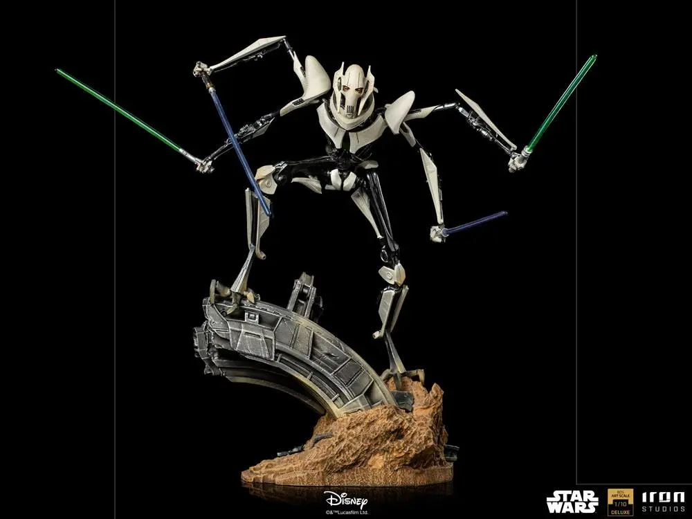 Star Wars Deluxe BDS Art Scale Socha 1/10 General Grievous 33 cm fotografii produktu