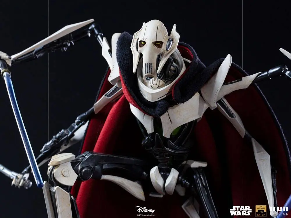 Star Wars Deluxe BDS Art Scale Socha 1/10 General Grievous 33 cm fotografii produktu