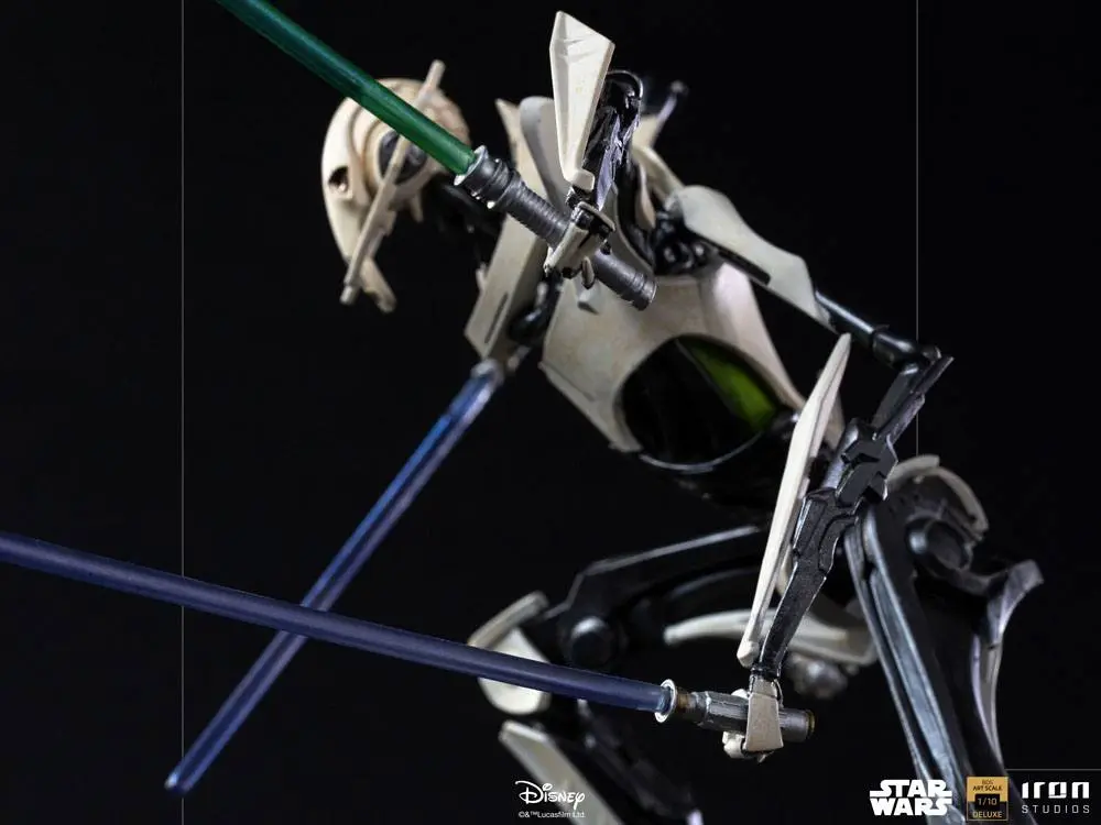 Star Wars Deluxe BDS Art Scale Socha 1/10 General Grievous 33 cm fotografii produktu