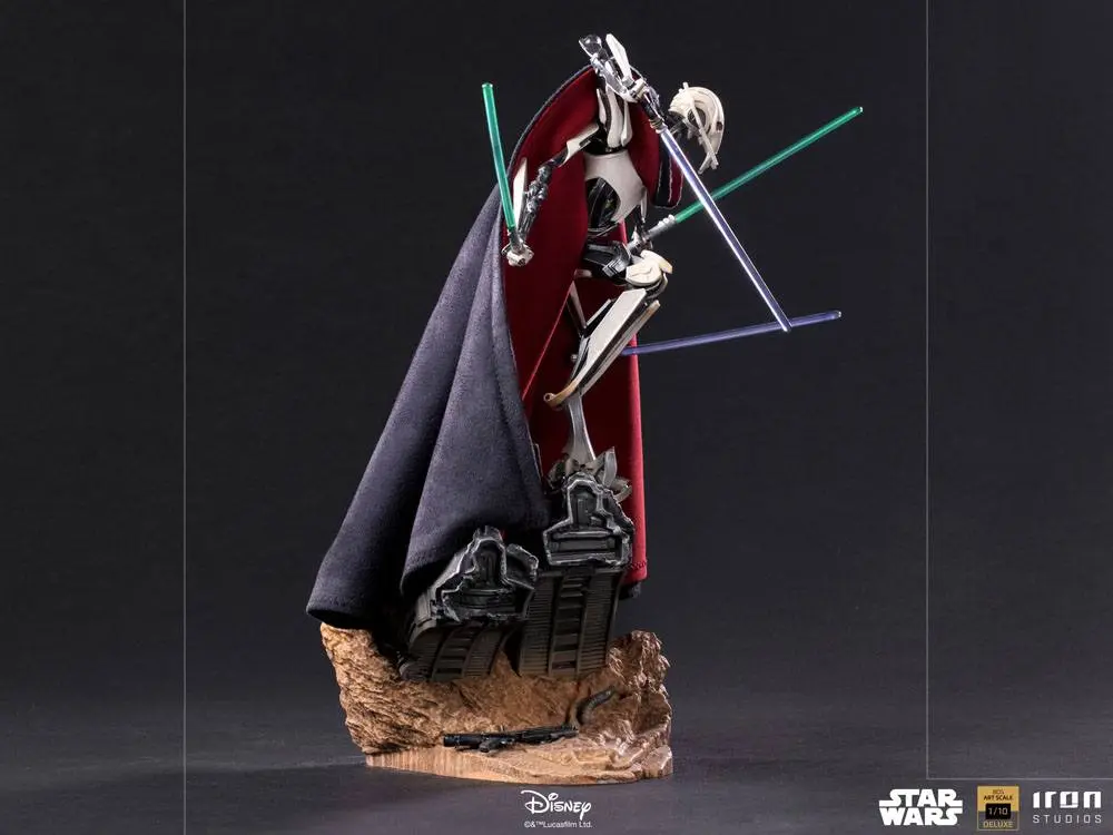 Star Wars Deluxe BDS Art Scale Socha 1/10 General Grievous 33 cm fotografii produktu