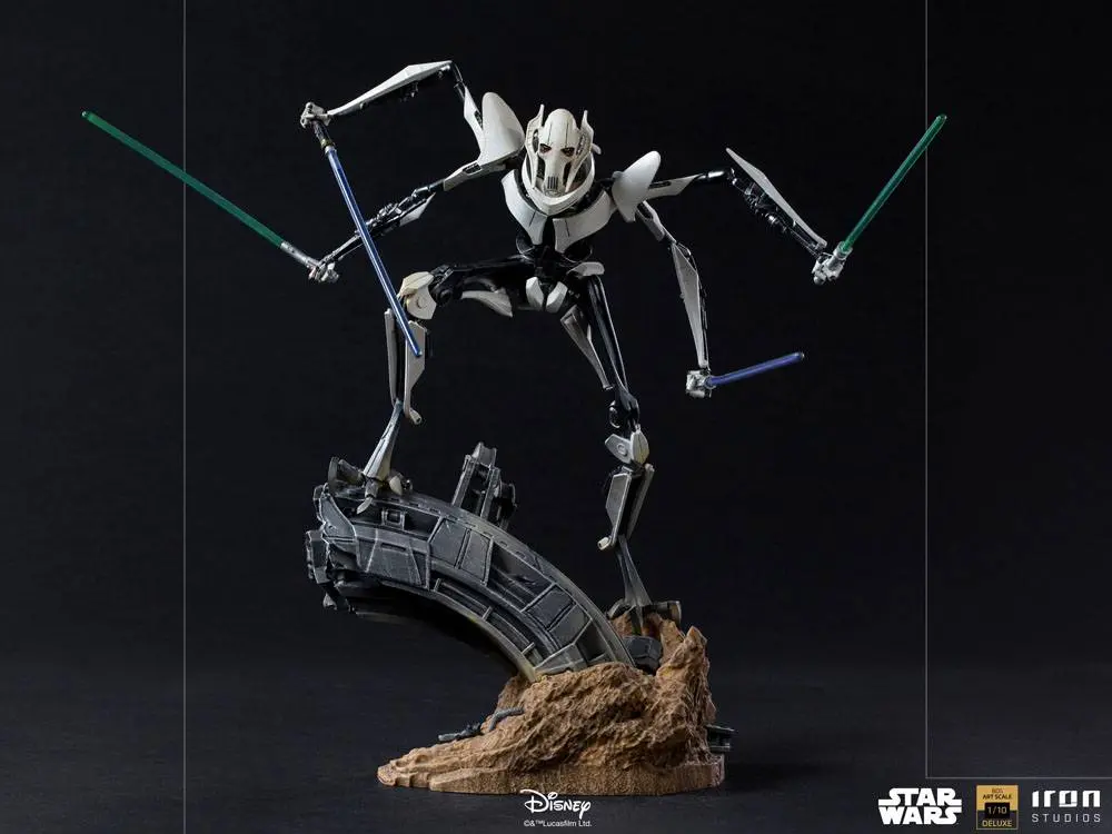 Star Wars Deluxe BDS Art Scale Socha 1/10 General Grievous 33 cm fotografii produktu