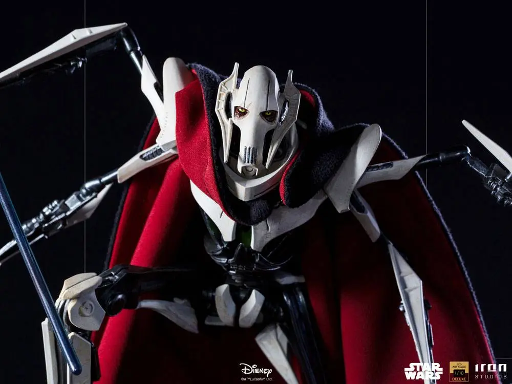 Star Wars Deluxe BDS Art Scale Socha 1/10 General Grievous 33 cm fotografii produktu