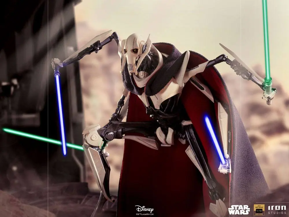 Star Wars Deluxe BDS Art Scale Socha 1/10 General Grievous 33 cm fotografii produktu