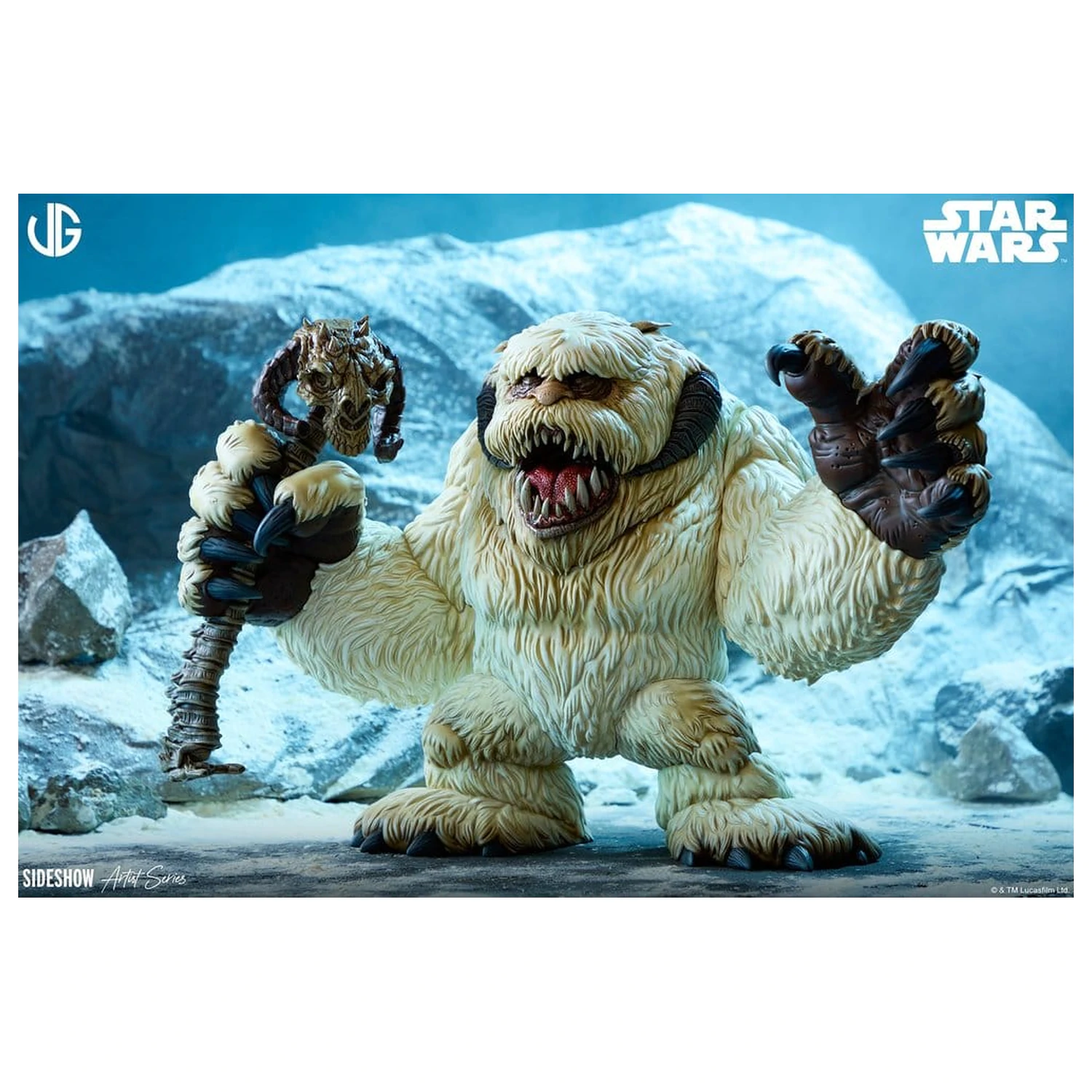 Star Wars Designer Vinyl figurka Wampa 30 cm fotografii produktu