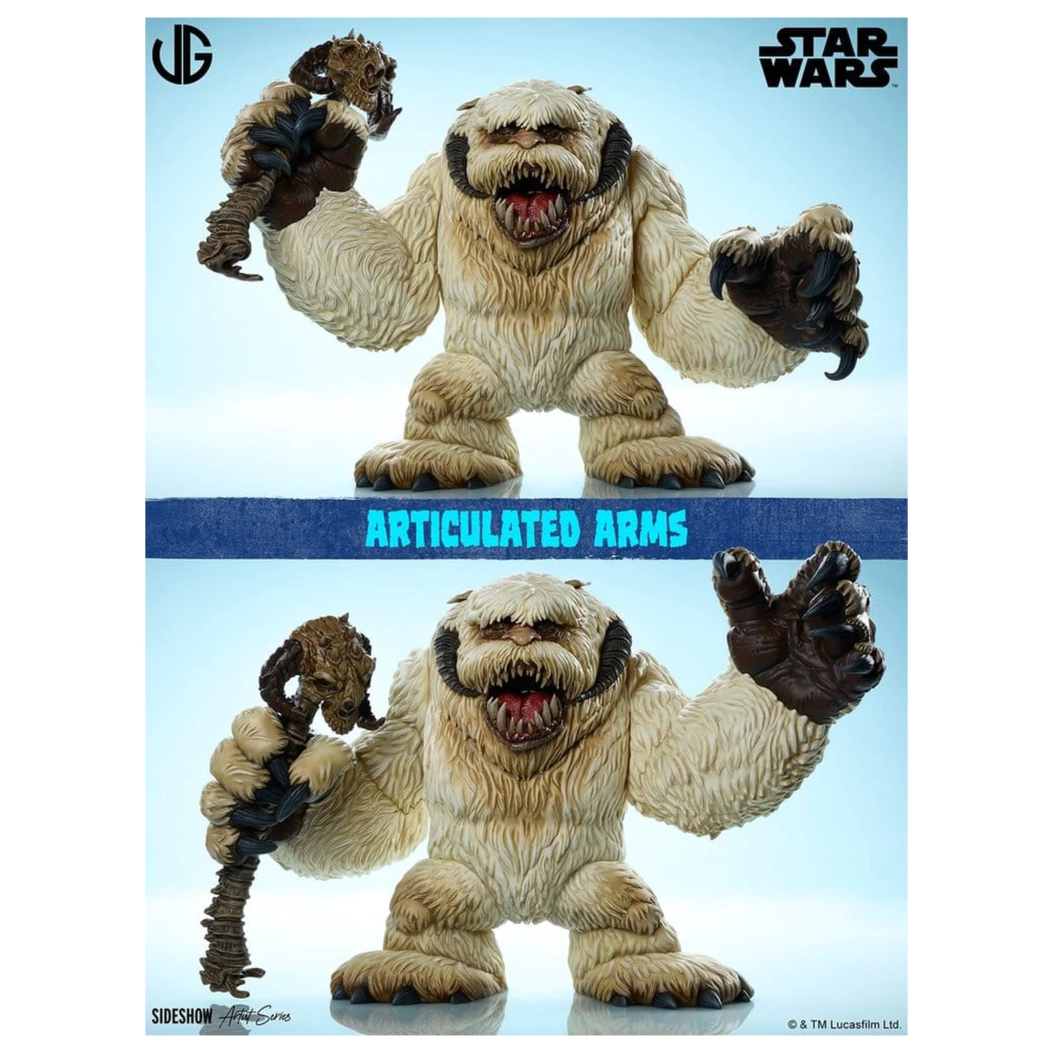 Star Wars Designer Vinyl figurka Wampa 30 cm fotografii produktu