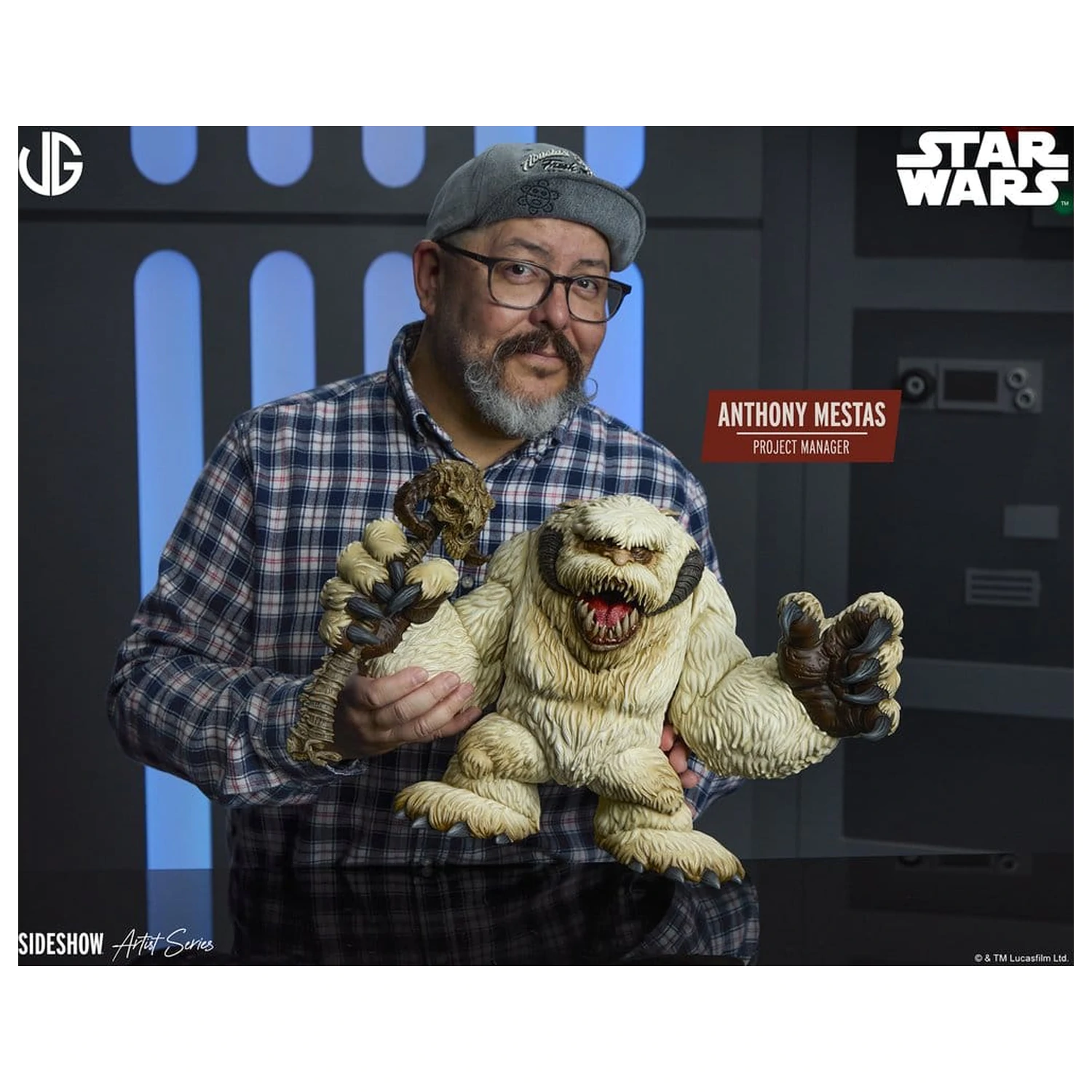 Star Wars Designer Vinyl figurka Wampa 30 cm fotografii produktu