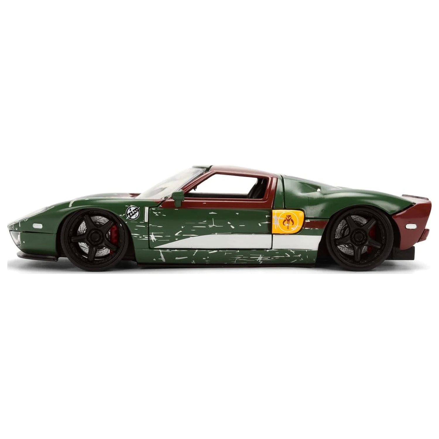 Star Wars Diecast Model 1:24 Boba Fett 2005 Ford GT fotografii produktu
