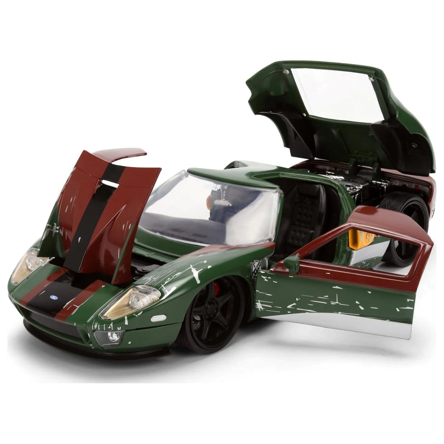 Star Wars Diecast Model 1:24 Boba Fett 2005 Ford GT fotografii produktu