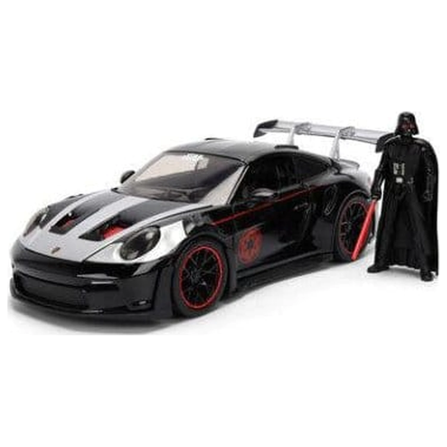 Star Wars Diecast Model 1:24 Darth Vader Porsche 911 fotografii produktu