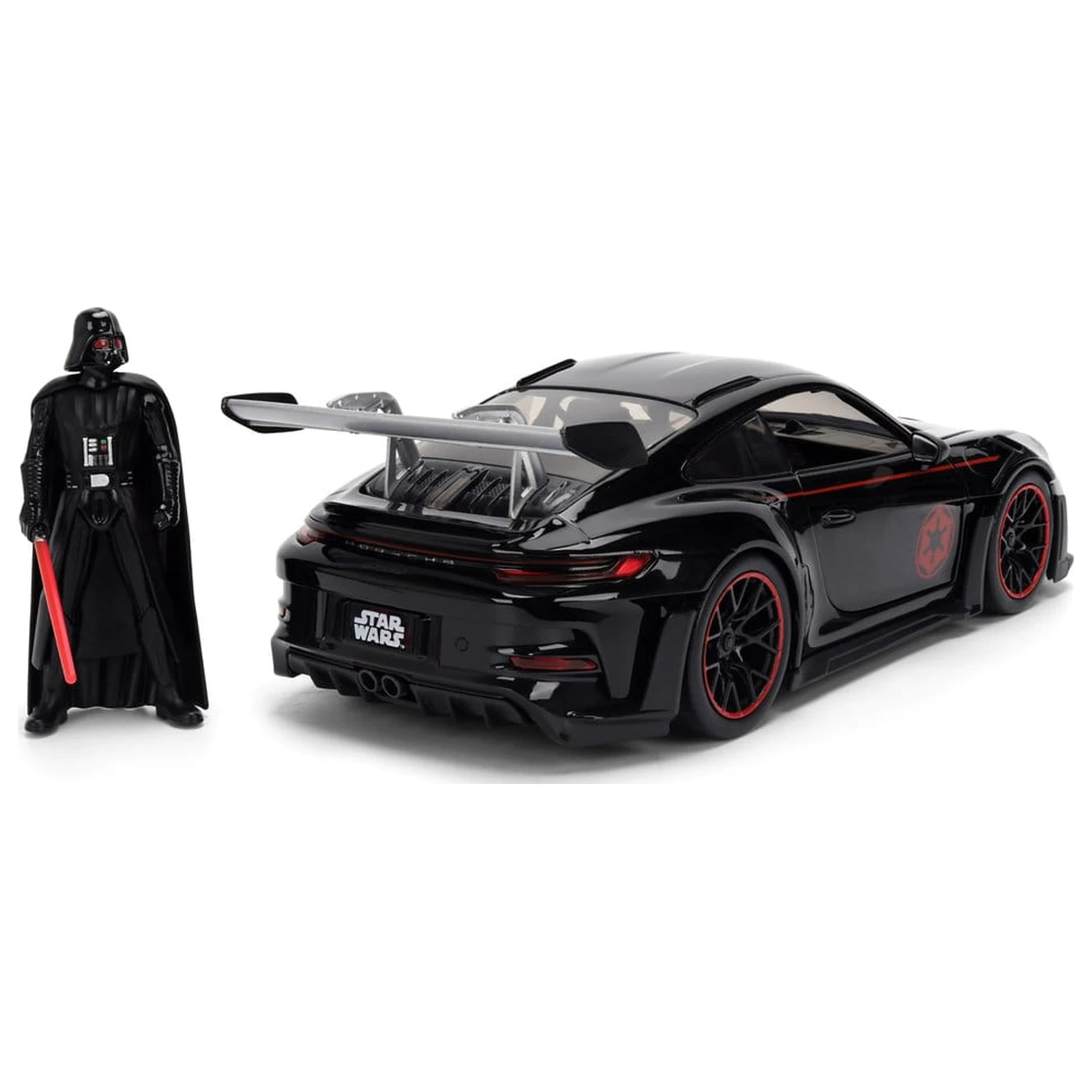 Star Wars Diecast Model 1:24 Darth Vader Porsche 911 fotografii produktu