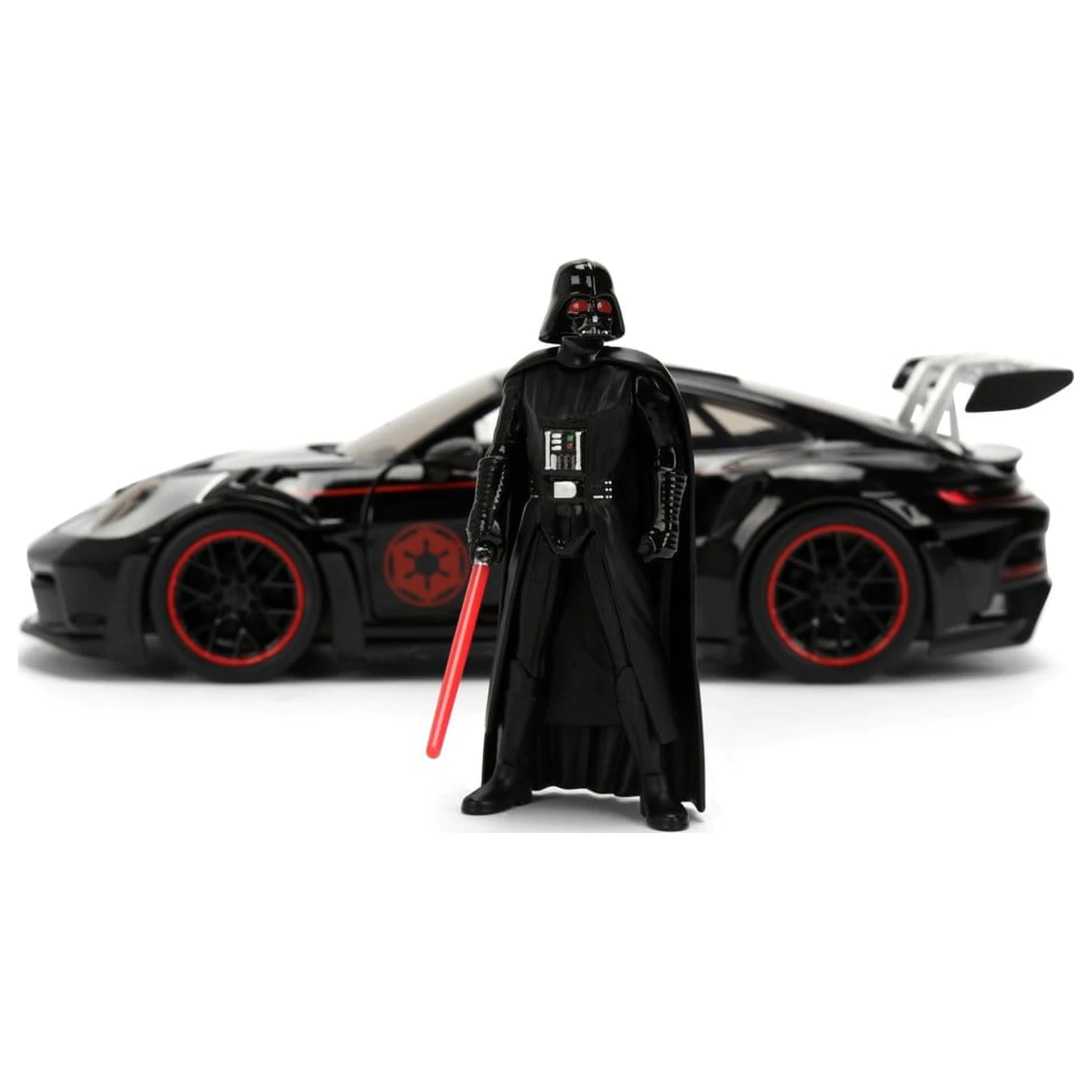 Star Wars Diecast Model 1:24 Darth Vader Porsche 911 fotografii produktu