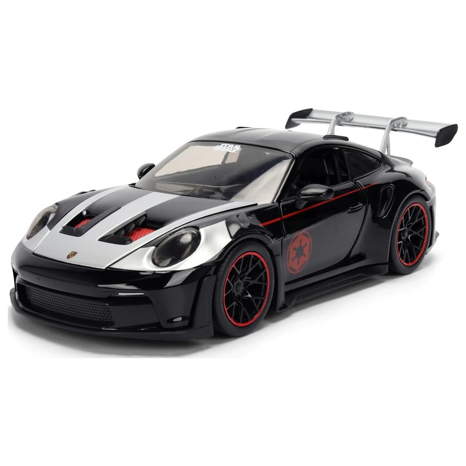Star Wars Diecast Model 1:24 Darth Vader Porsche 911 fotografii produktu