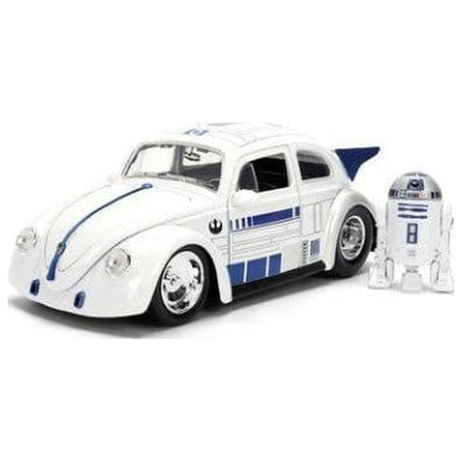 Star Wars Diecast Model 1:24 R2-D2 1959 VW Drag Beetle fotografii produktu