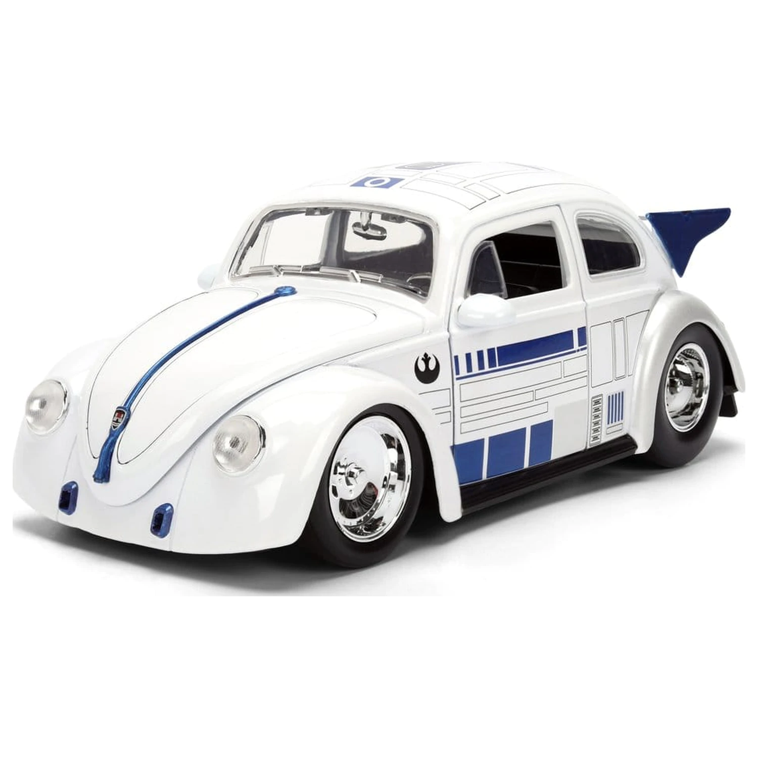 Star Wars Diecast Model 1:24 R2-D2 1959 VW Drag Beetle fotografii produktu