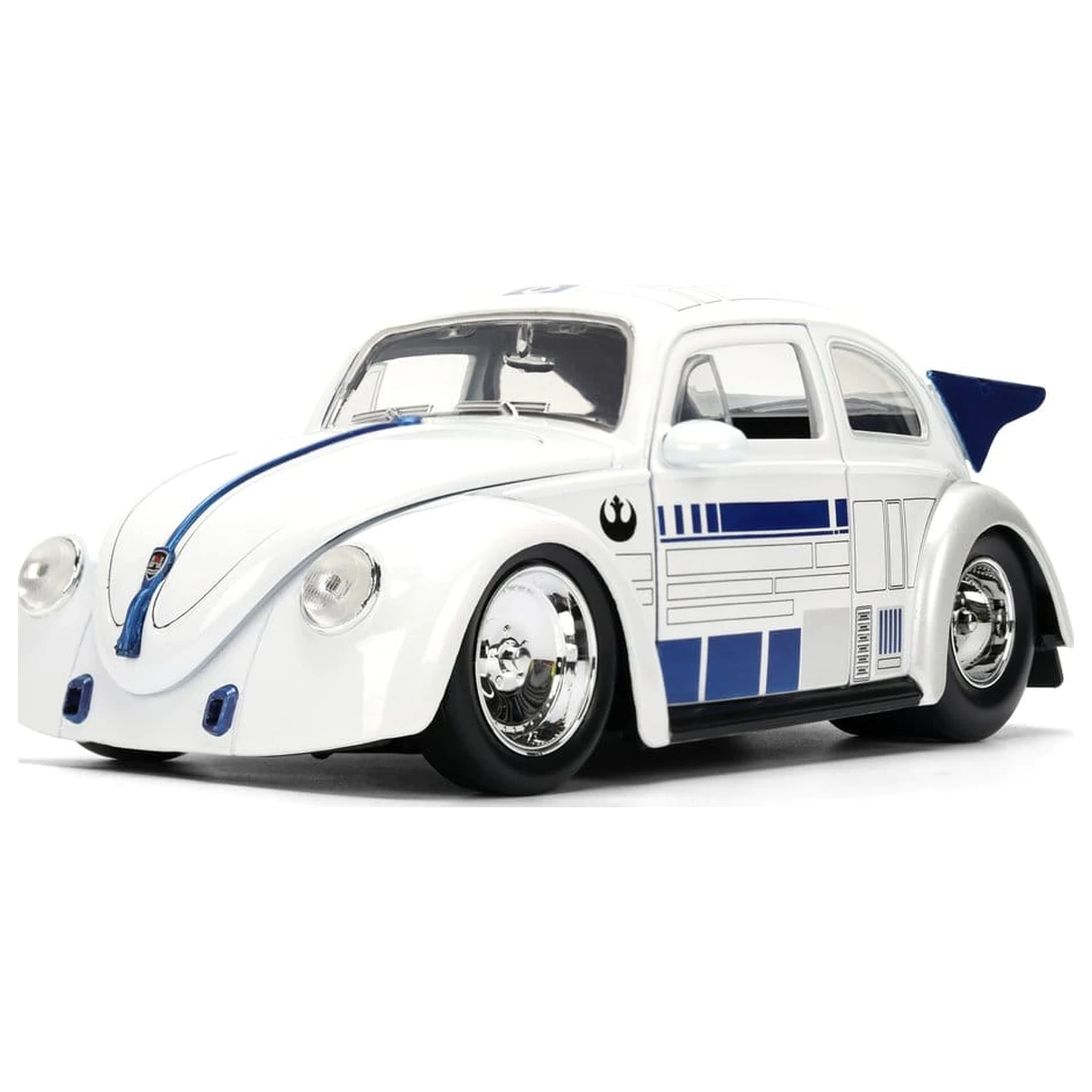 Star Wars Diecast Model 1:24 R2-D2 1959 VW Drag Beetle fotografii produktu