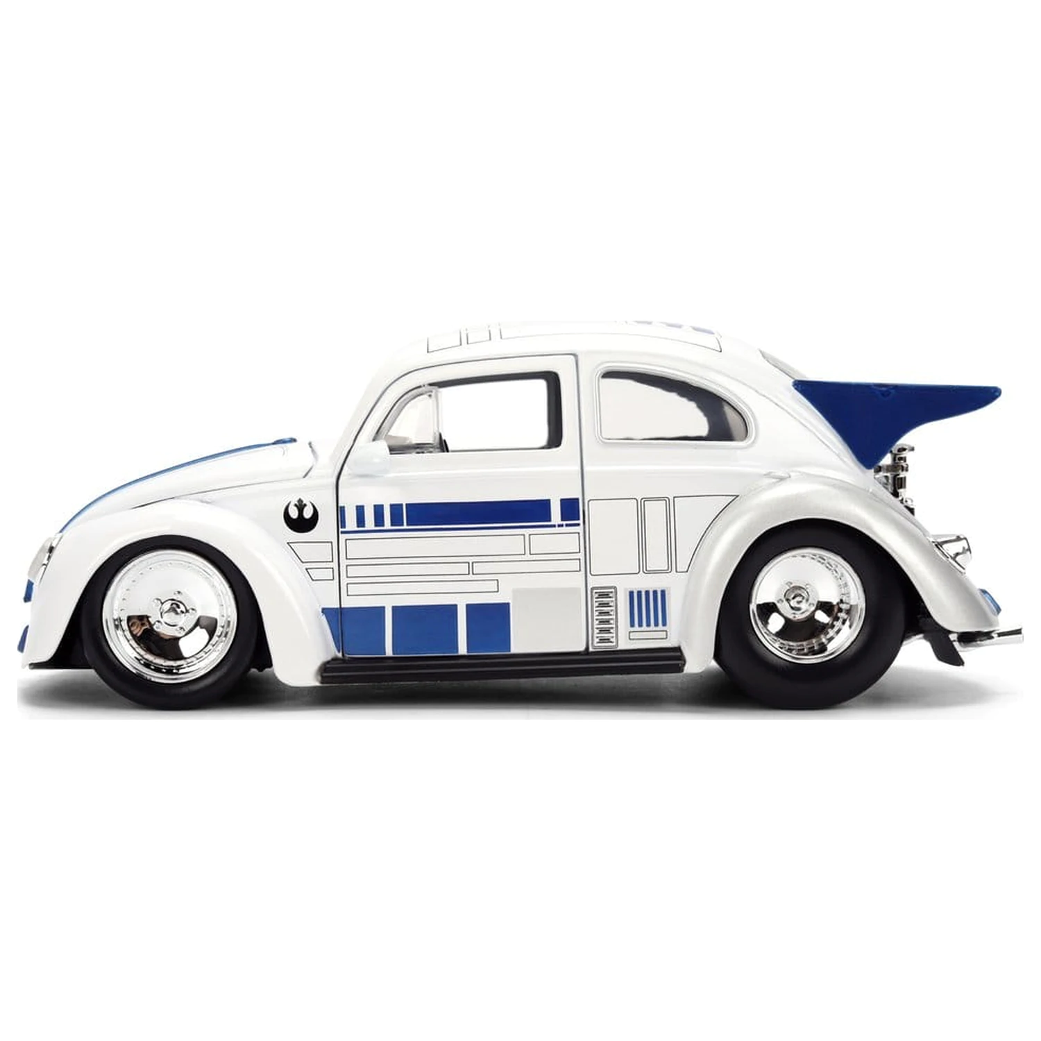 Star Wars Diecast Model 1:24 R2-D2 1959 VW Drag Beetle fotografii produktu