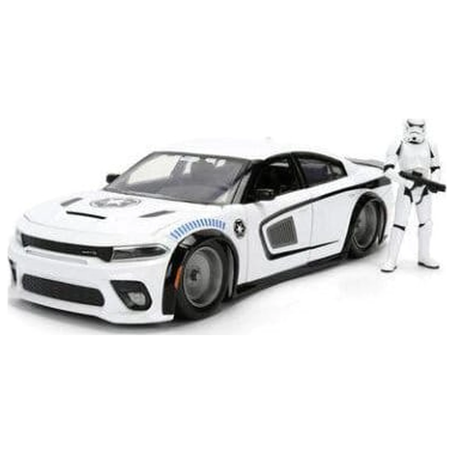 Star Wars Kovový model 1:24 Stormtrooper Dodge Charger SRT Hellcat fotografii produktu
