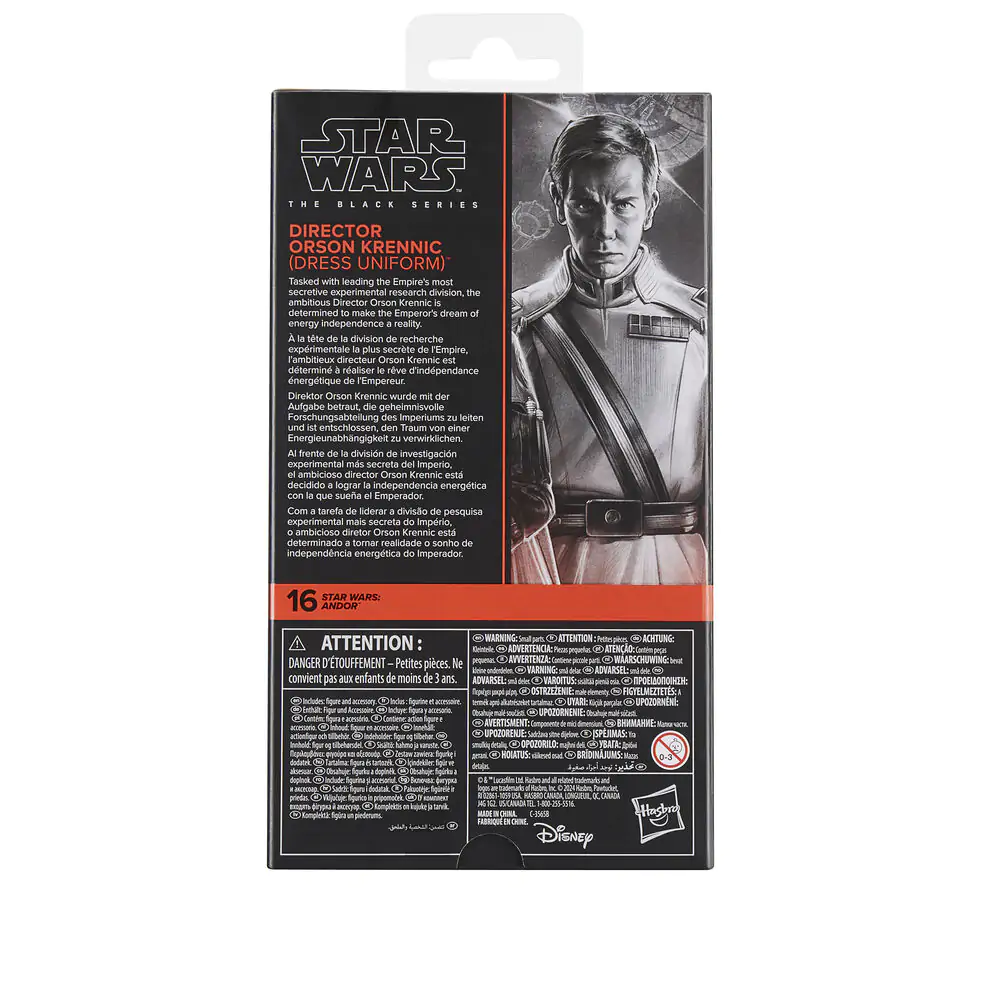 Star Wars Director Orson Krennic Dress Uniform figurka 15 cm fotografii produktu