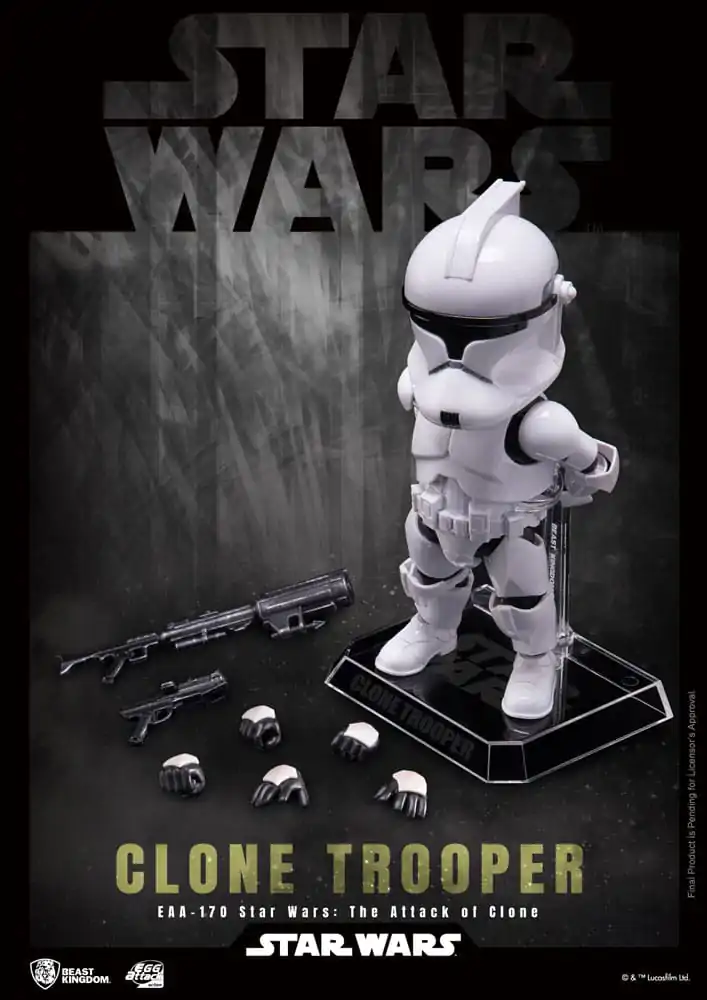 Star Wars Egg Attack akční figurka Clone Trooper 16 cm fotografii produktu