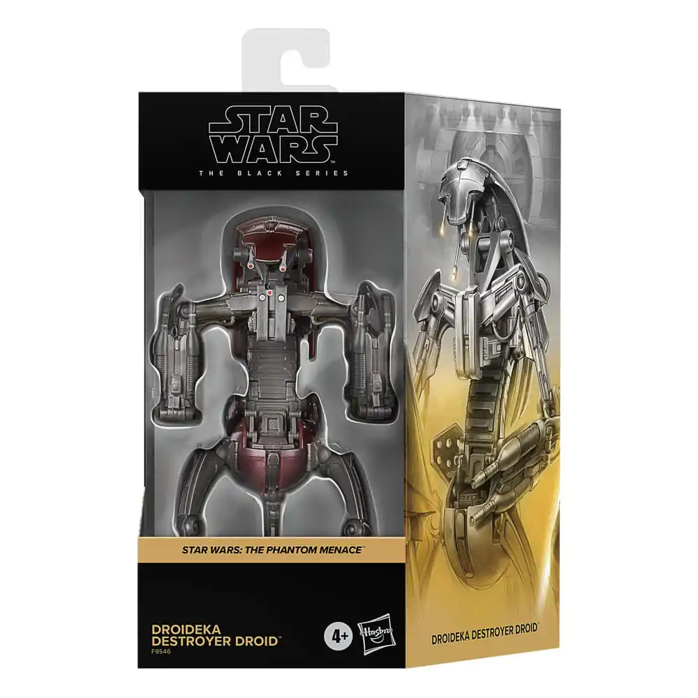 Star Wars Episode I Black Series akční figurka Droideka Destroyer Droid 15 cm fotografii produktu