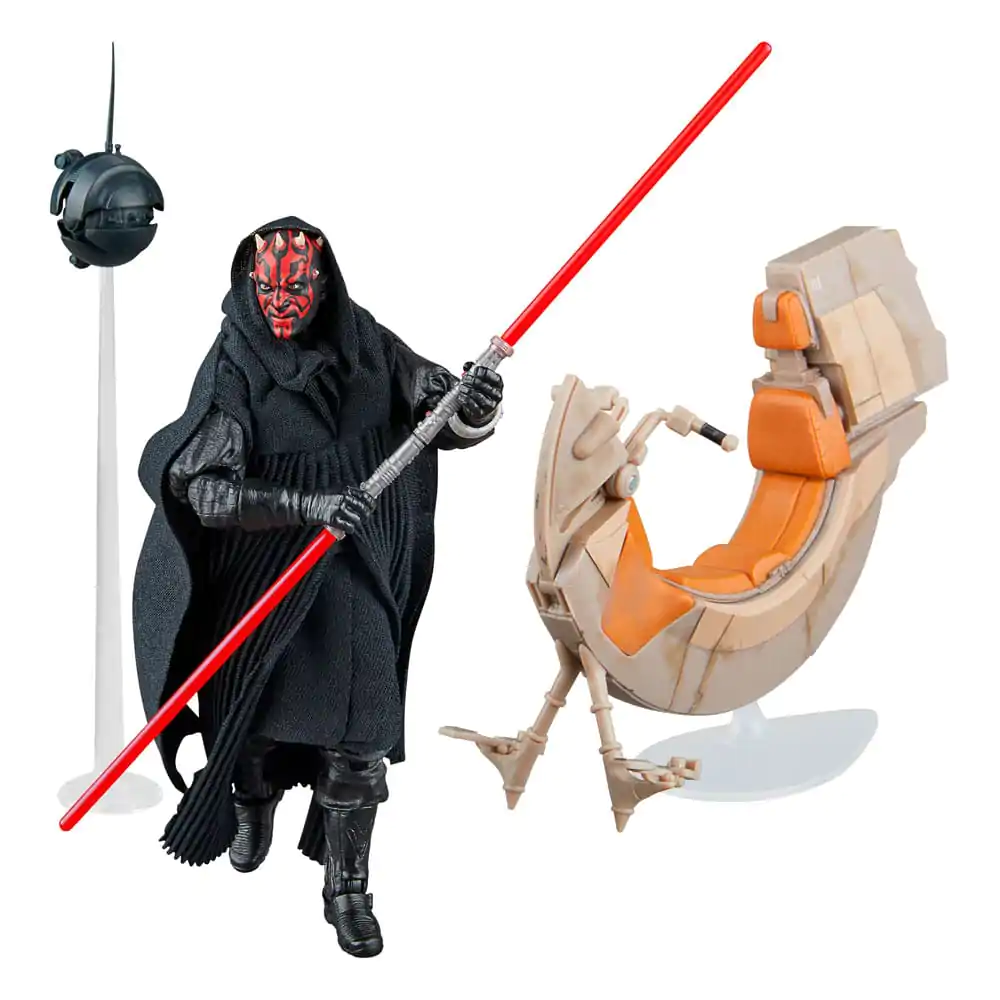 Star Wars Epizoda I Black Series Vozidlo s akční figurkou Darth Maul & Sith Speeder SDCC 2024 fotografii produktu