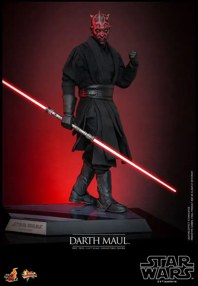 Star Wars Episode I Movie Masterpiece akční figurka 1/6 Darth Maul 29 cm fotografii produktu