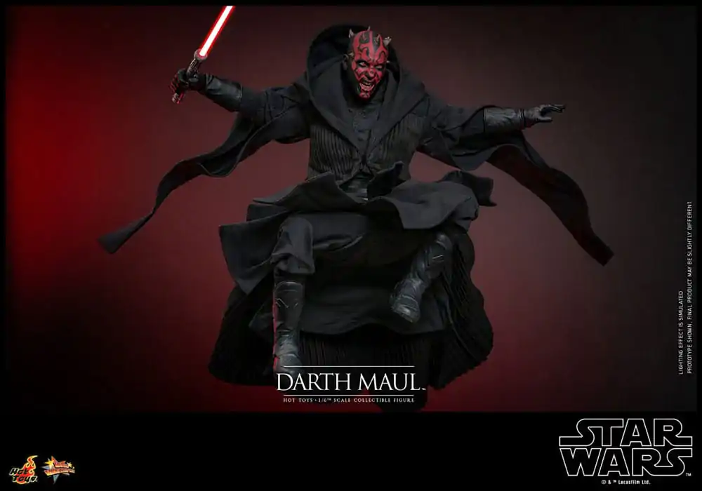 Star Wars Episode I Movie Masterpiece akční figurka 1/6 Darth Maul 29 cm fotografii produktu