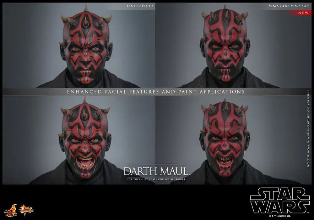 Star Wars Episode I Movie Masterpiece akční figurka 1/6 Darth Maul 29 cm fotografii produktu