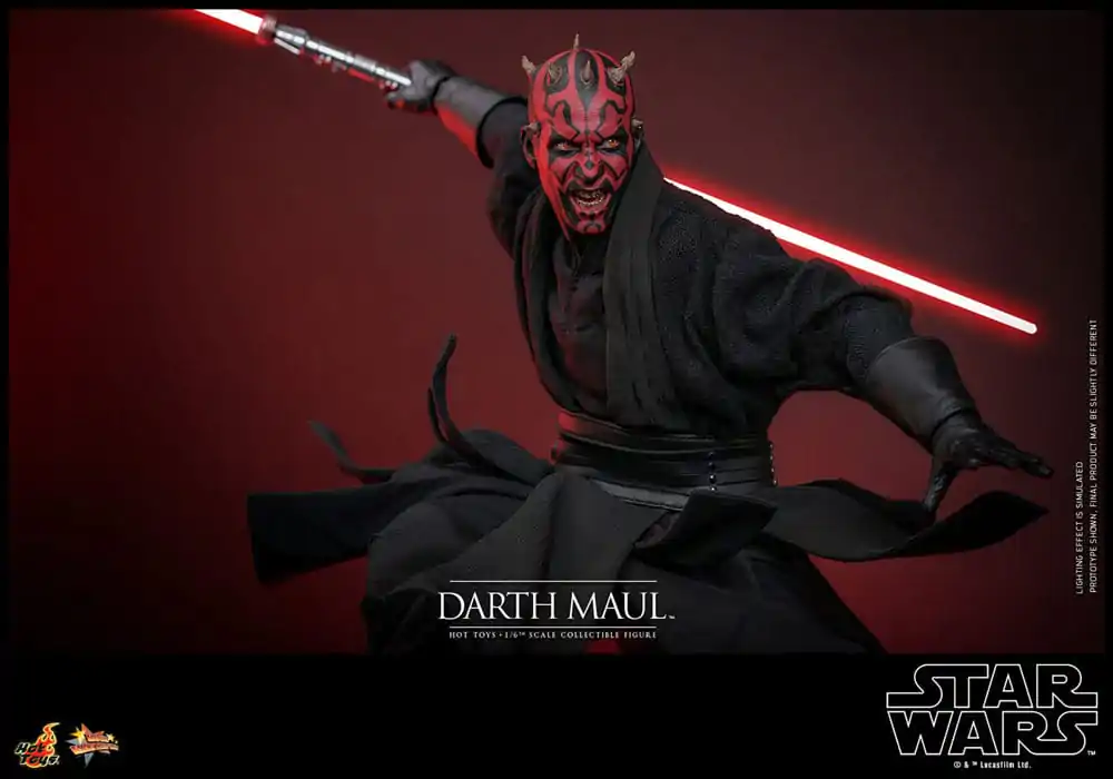 Star Wars Episode I Movie Masterpiece akční figurka 1/6 Darth Maul 29 cm fotografii produktu