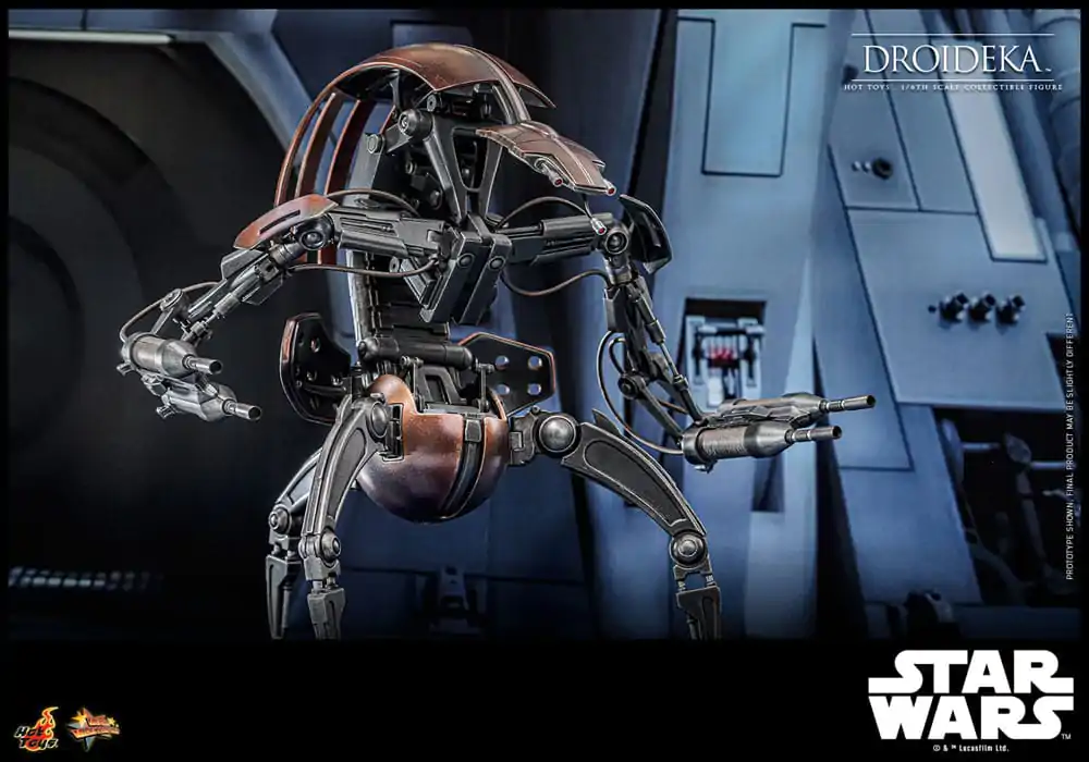 Star Wars Episode I Movie Masterpiece akční figurka 1/6 Droideka 27 cm fotografii produktu