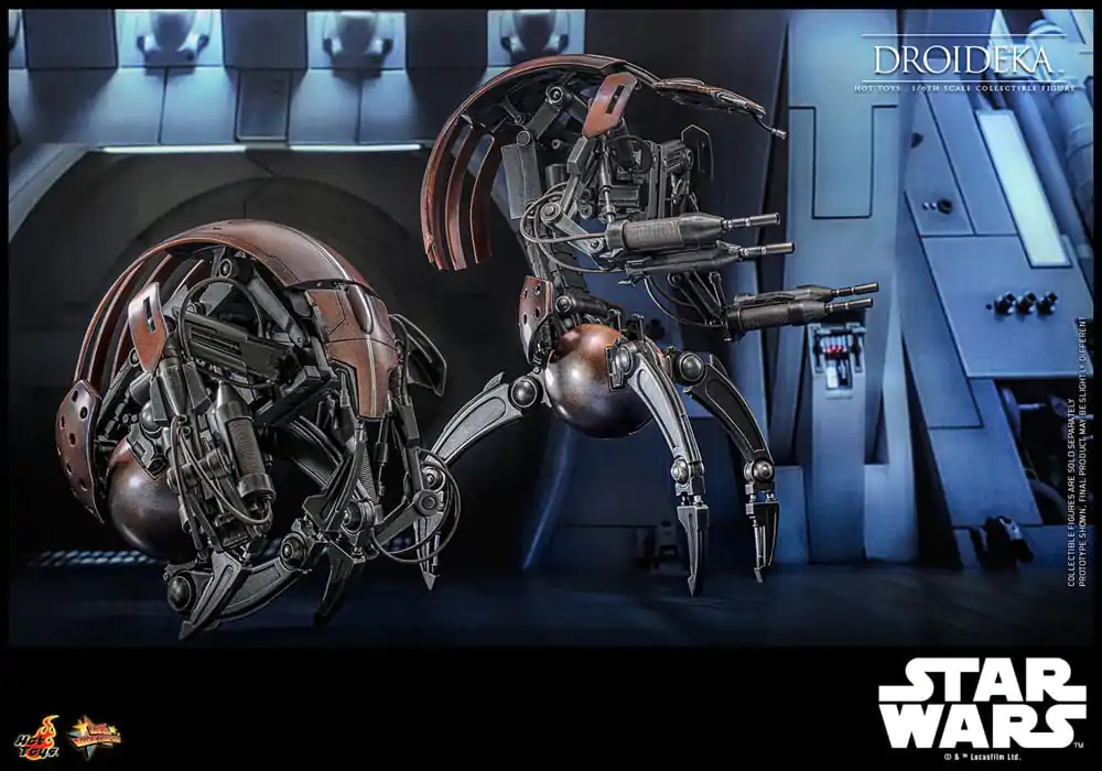 Star Wars Episode I Movie Masterpiece akční figurka 1/6 Droideka 27 cm fotografii produktu