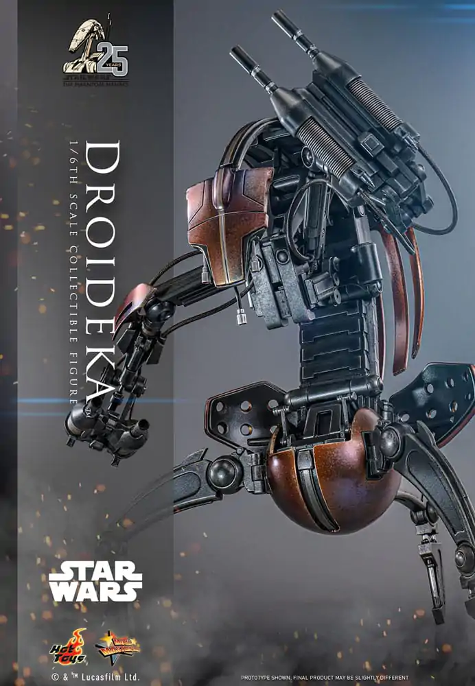 Star Wars Episode I Movie Masterpiece akční figurka 1/6 Droideka 27 cm fotografii produktu