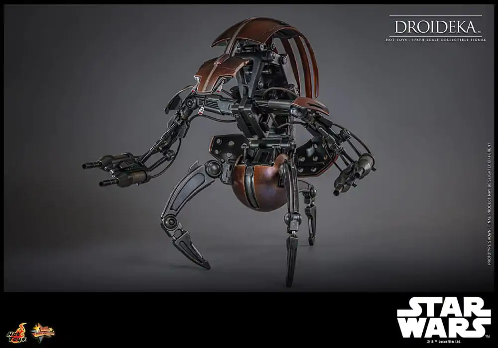 Star Wars Episode I Movie Masterpiece akční figurka 1/6 Droideka 27 cm fotografii produktu