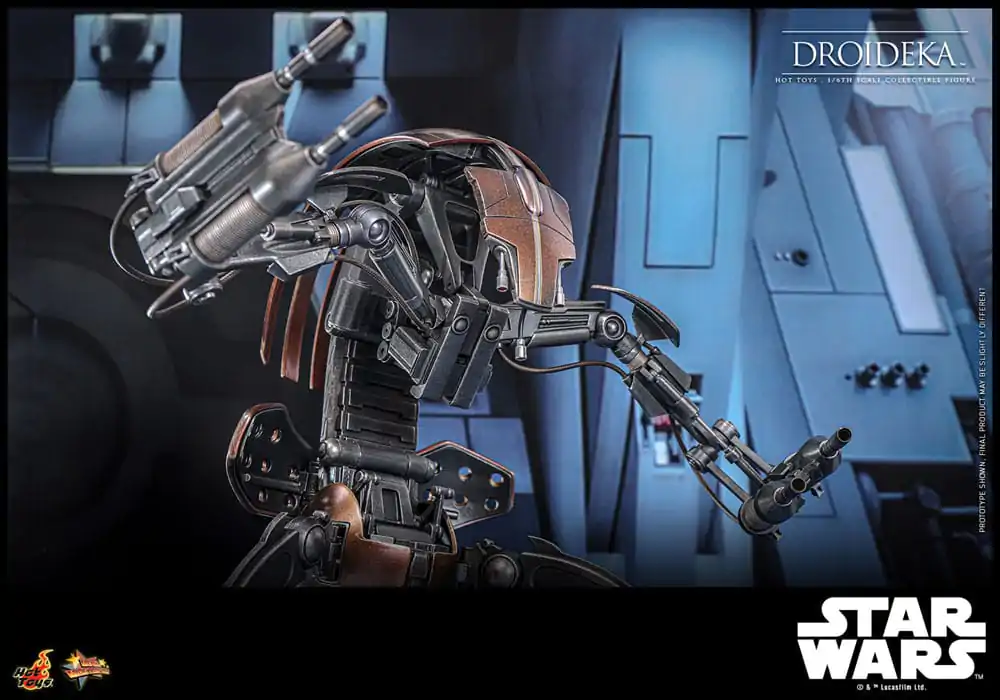 Star Wars Episode I Movie Masterpiece akční figurka 1/6 Droideka 27 cm fotografii produktu