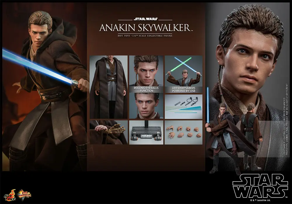 Star Wars: Episode II Akční figurka 1/6 Anakin Skywalker 31 cm fotografii produktu