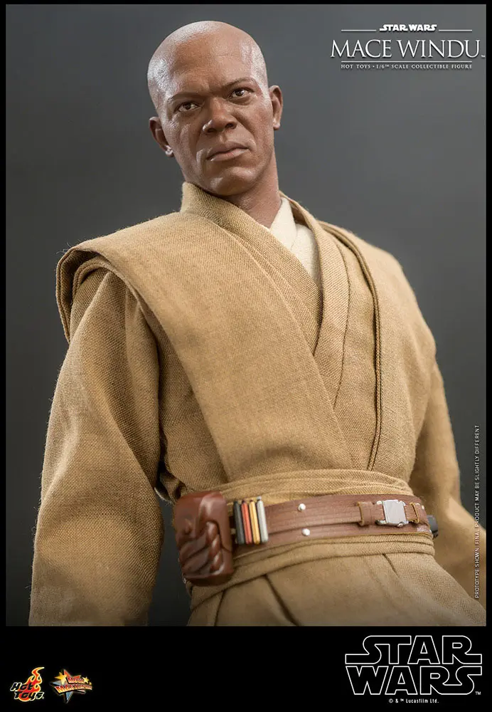 Star Wars: Episode II Akční figurka 1/6 Mace Windu 32 cm fotografii produktu