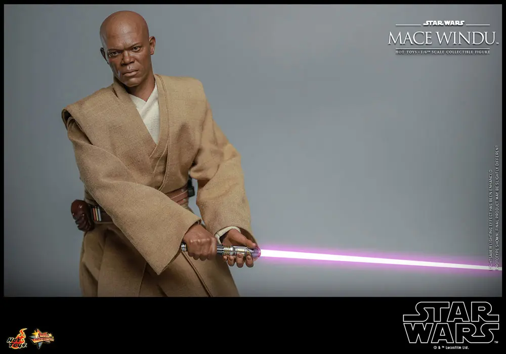 Star Wars: Episode II Akční figurka 1/6 Mace Windu 32 cm fotografii produktu