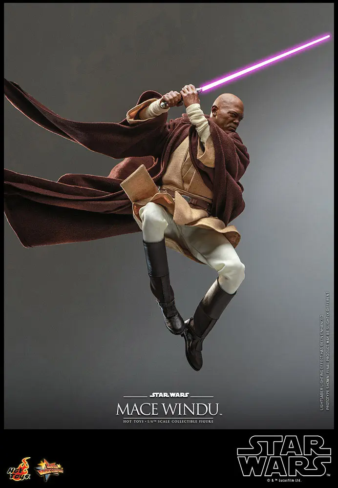 Star Wars: Episode II Akční figurka 1/6 Mace Windu 32 cm fotografii produktu