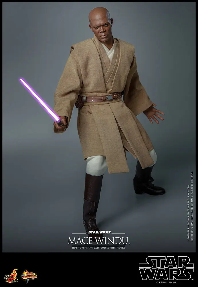 Star Wars: Episode II Akční figurka 1/6 Mace Windu 32 cm fotografii produktu