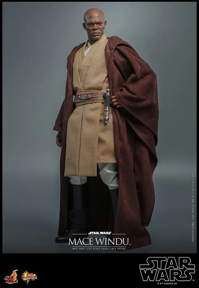 Star Wars: Episode II Akční figurka 1/6 Mace Windu 32 cm fotografii produktu