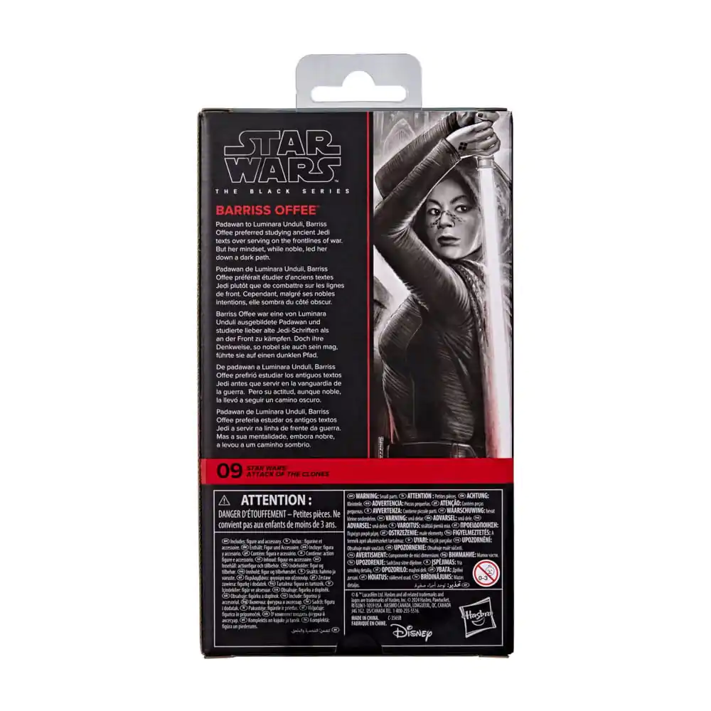 Star Wars Episode II Black Series akční figurka Barriss Offee 15 cm fotografii produktu