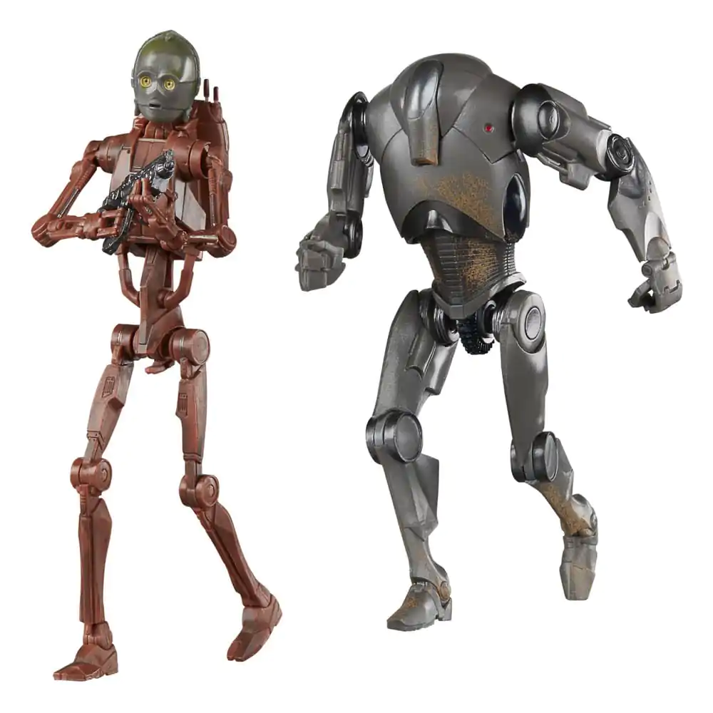 Star Wars Episode II Black Series akční figurka 2-Pack C-3PO (B1 Battle Droid Body) & Super Battle Droid 15 cm fotografii produktu