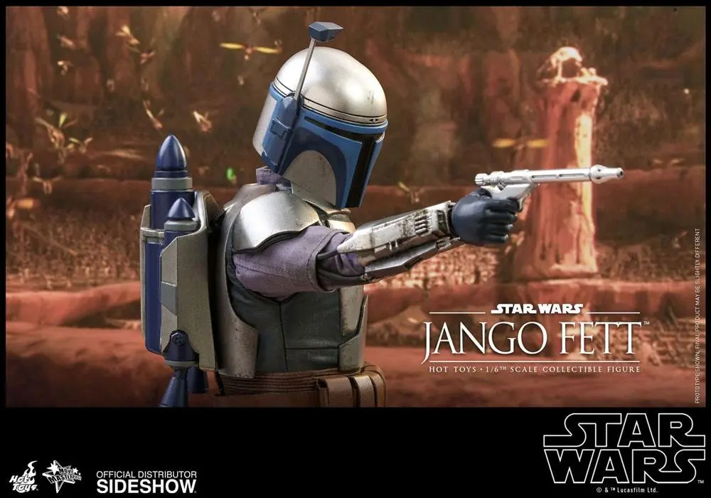 Star Wars Episode II Movie Masterpiece akční figurka 1/6 Jango Fett 30 cm fotografii produktu