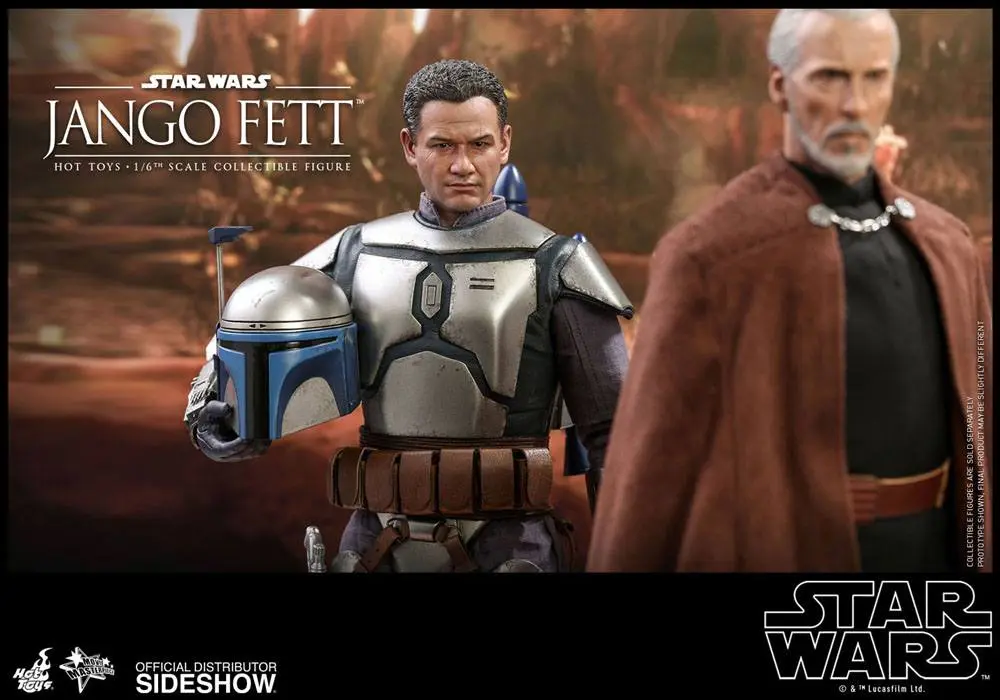 Star Wars Episode II Movie Masterpiece akční figurka 1/6 Jango Fett 30 cm fotografii produktu