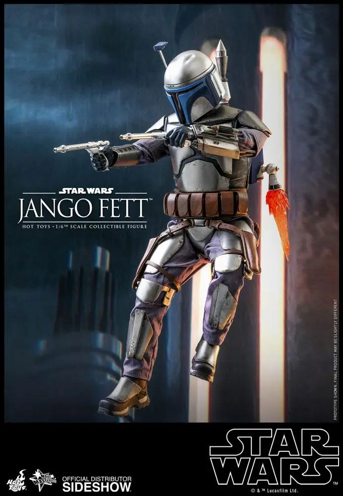 Star Wars Episode II Movie Masterpiece akční figurka 1/6 Jango Fett 30 cm fotografii produktu