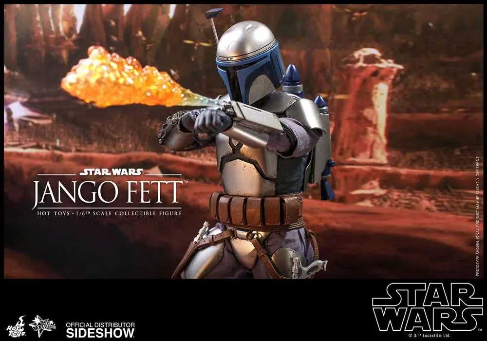 Star Wars Episode II Movie Masterpiece akční figurka 1/6 Jango Fett 30 cm fotografii produktu