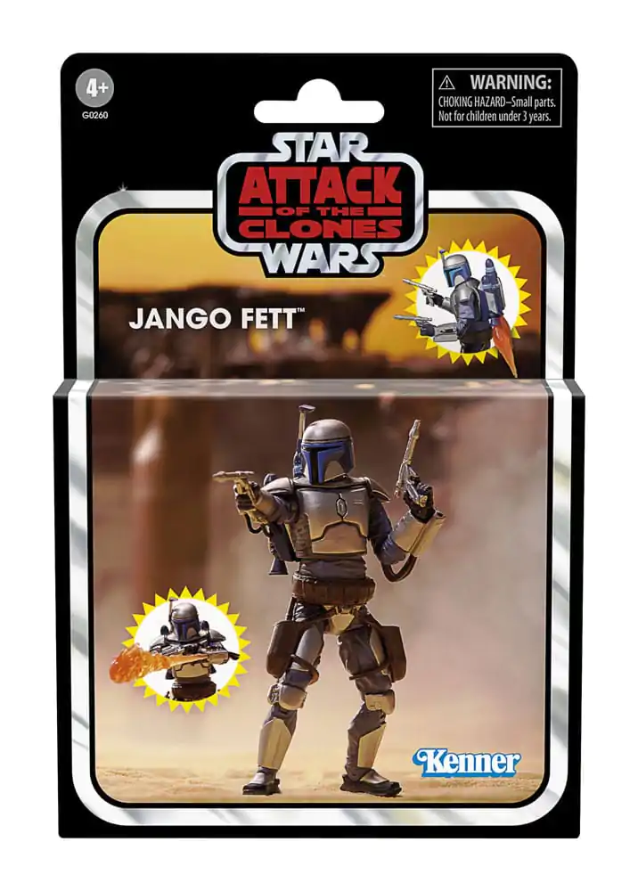 Star Wars Episode II Vintage Collection akční figurka Jango Fett 10 cm fotografii produktu