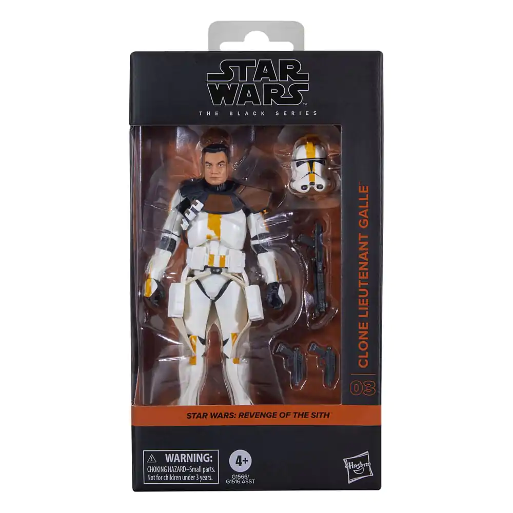 Star Wars Episode III Black Series akční figurka Clone Lieutenant Galle 15 cm fotografii produktu