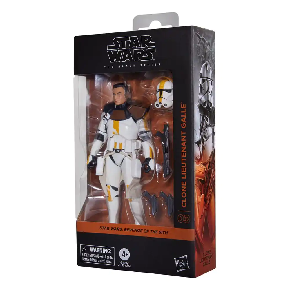 Star Wars Episode III Black Series akční figurka Clone Lieutenant Galle 15 cm fotografii produktu