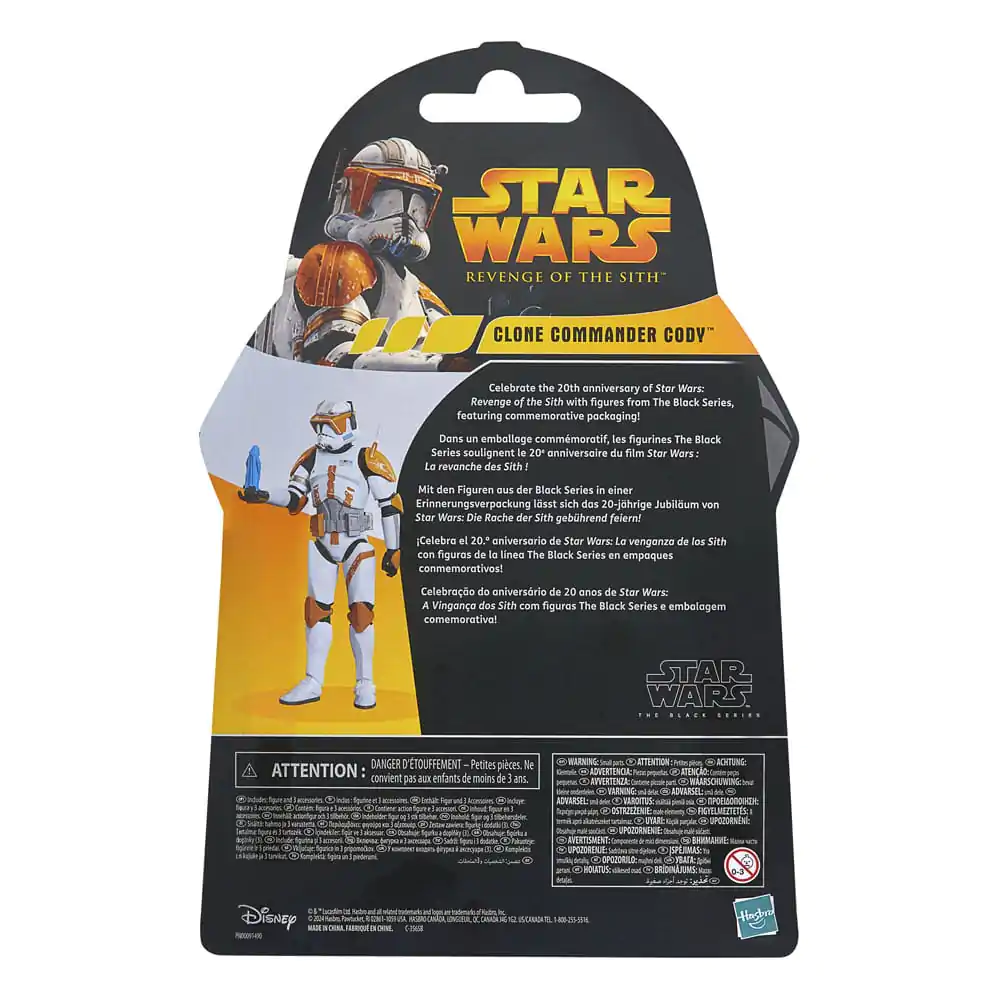 Star Wars Episode III Black Series Akční figurka Commander Cody 15 cm fotografii produktu